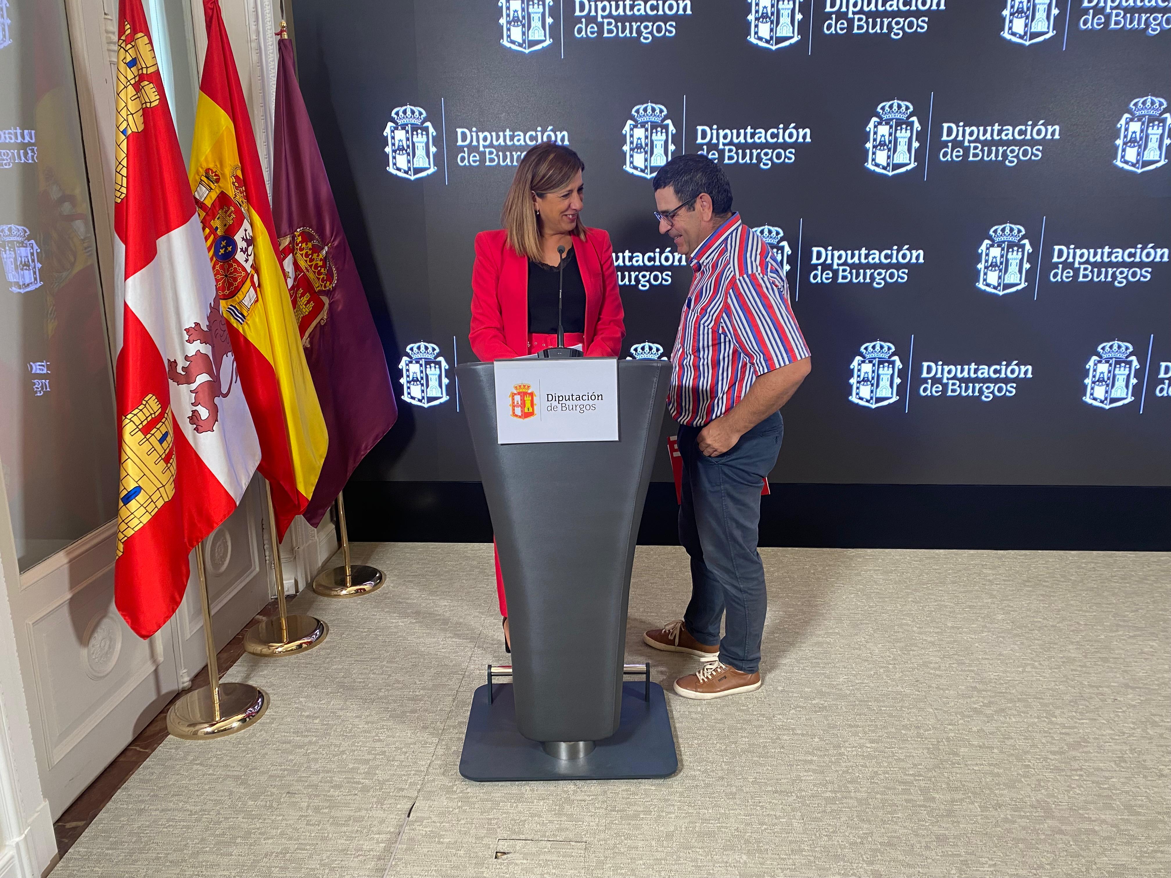 Nuria Barrio y Javier Lezcano PSOE Diputación
